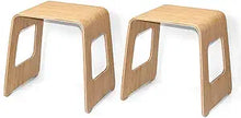 Load image into Gallery viewer, 2 Pack Multipurpose Bamboo Bench-Great for extra kitchen and dining seating!
