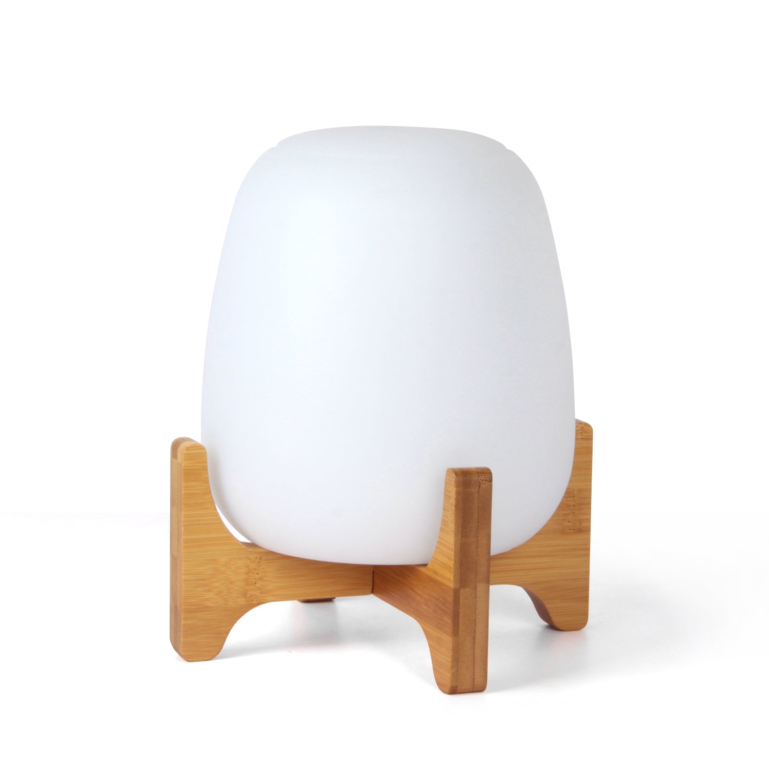 Nordic Quadripod Bamboo Table Lamp, Minimalist Bedside Lamp