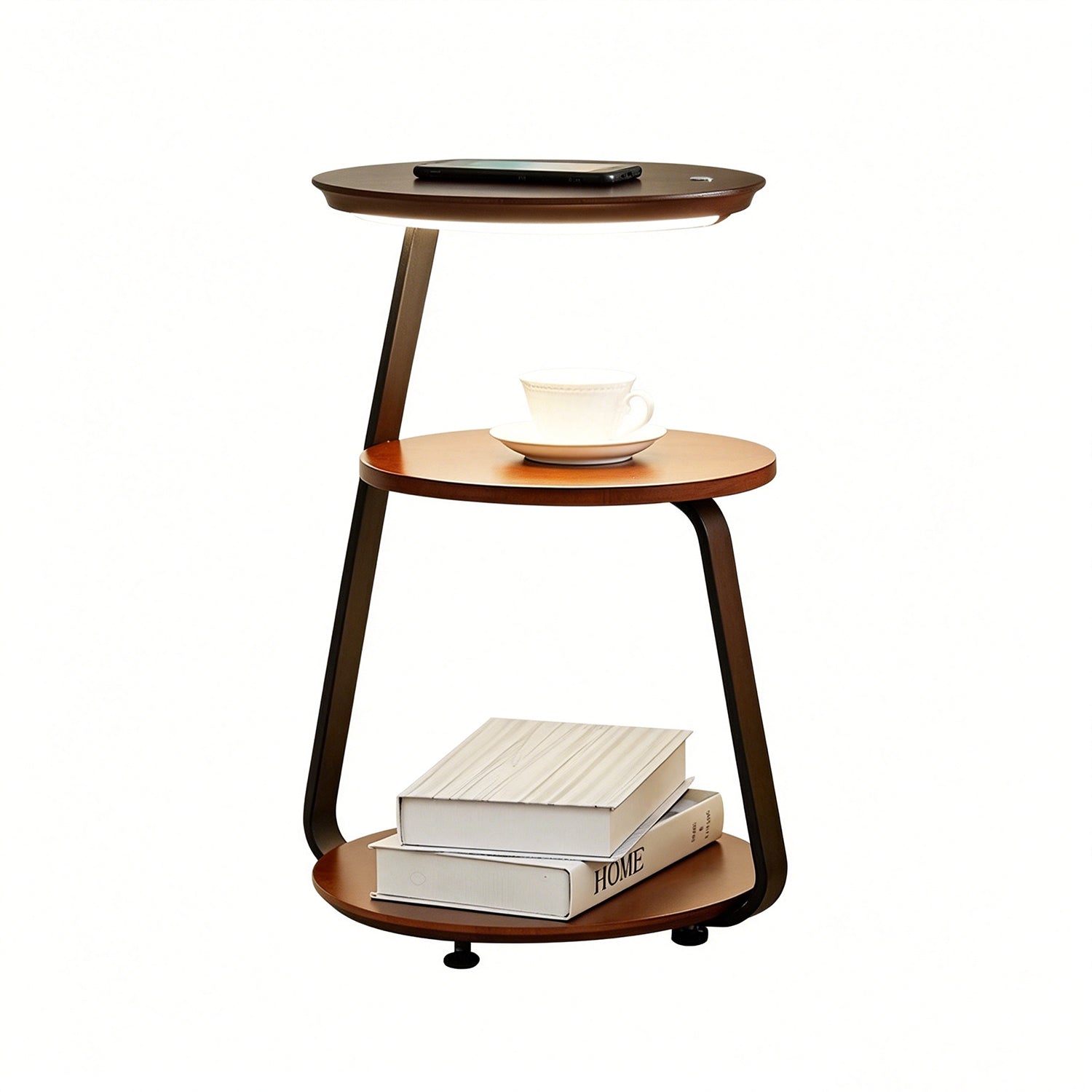 Wireless Charging Coffee Table Floor Lamp