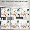 Load image into Gallery viewer, Multi-Tier Floor Bamboo Tree Bookshelf-Choose Your Height!
