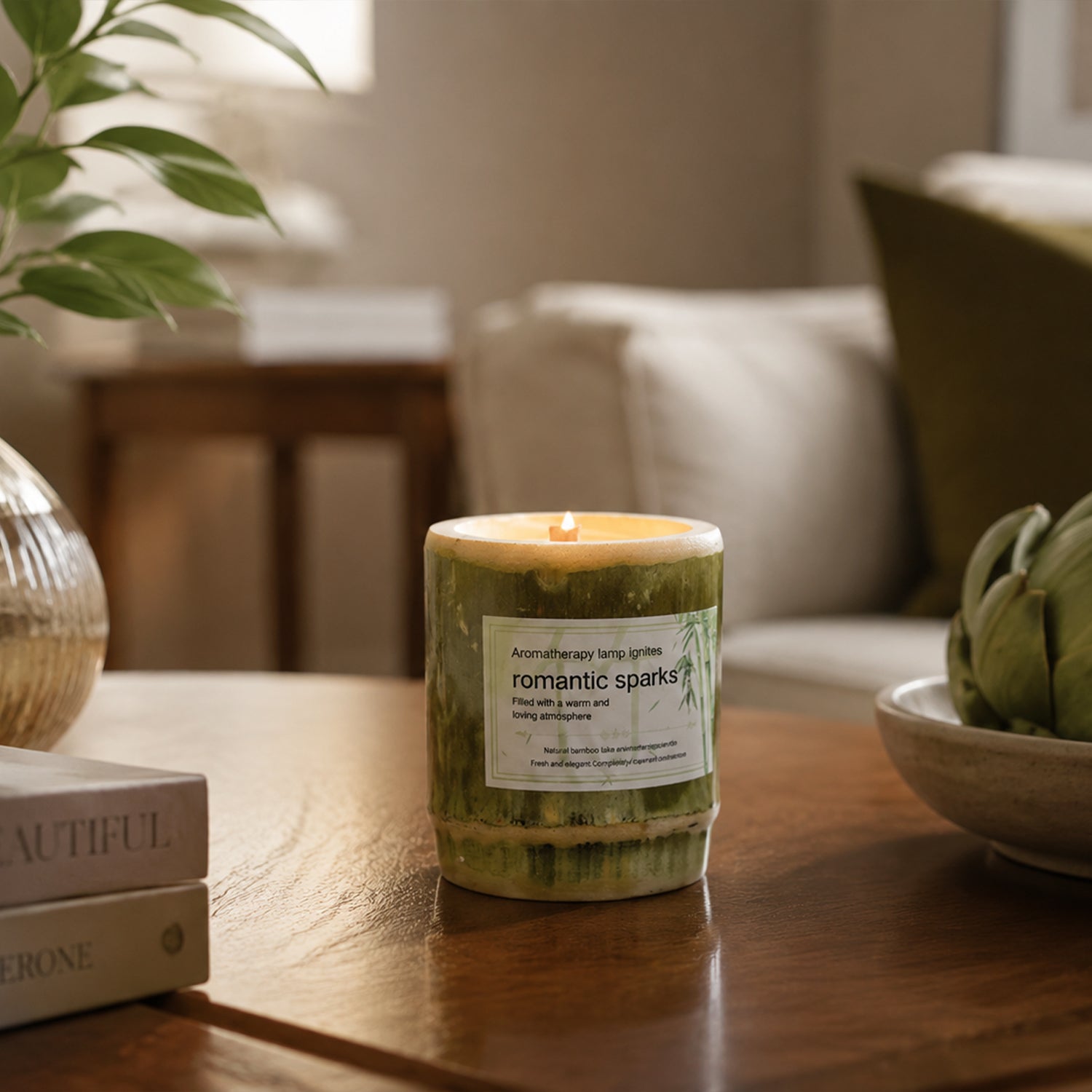 Bamboo Jar Scented Candle