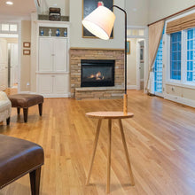 Load image into Gallery viewer, Side Table with Built-In Reading Lamp
