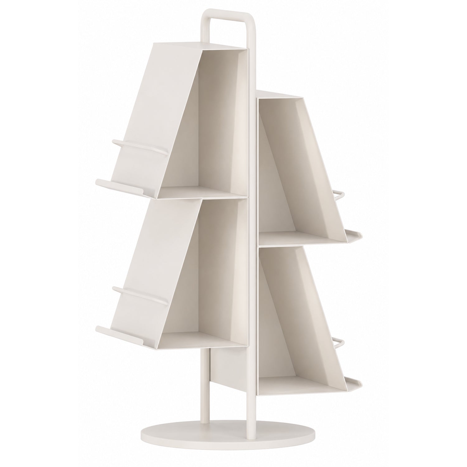 4‑Tier Floor‑standing Metal Bookshelf